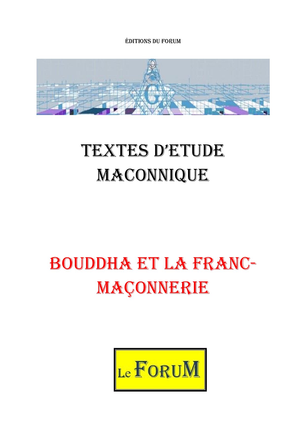 Bouddha et les Francs-Maçons - CM0282 - Sources pour Franc-maçon