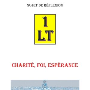 Charité, Foi, Espérance – Un Le Tout - SR1820 - Sources pour Franc-maçon