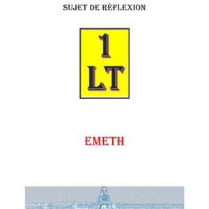 Emeth et sa portée symbolique – Un Le Tout - SR1222 - Sources pour Franc-maçon