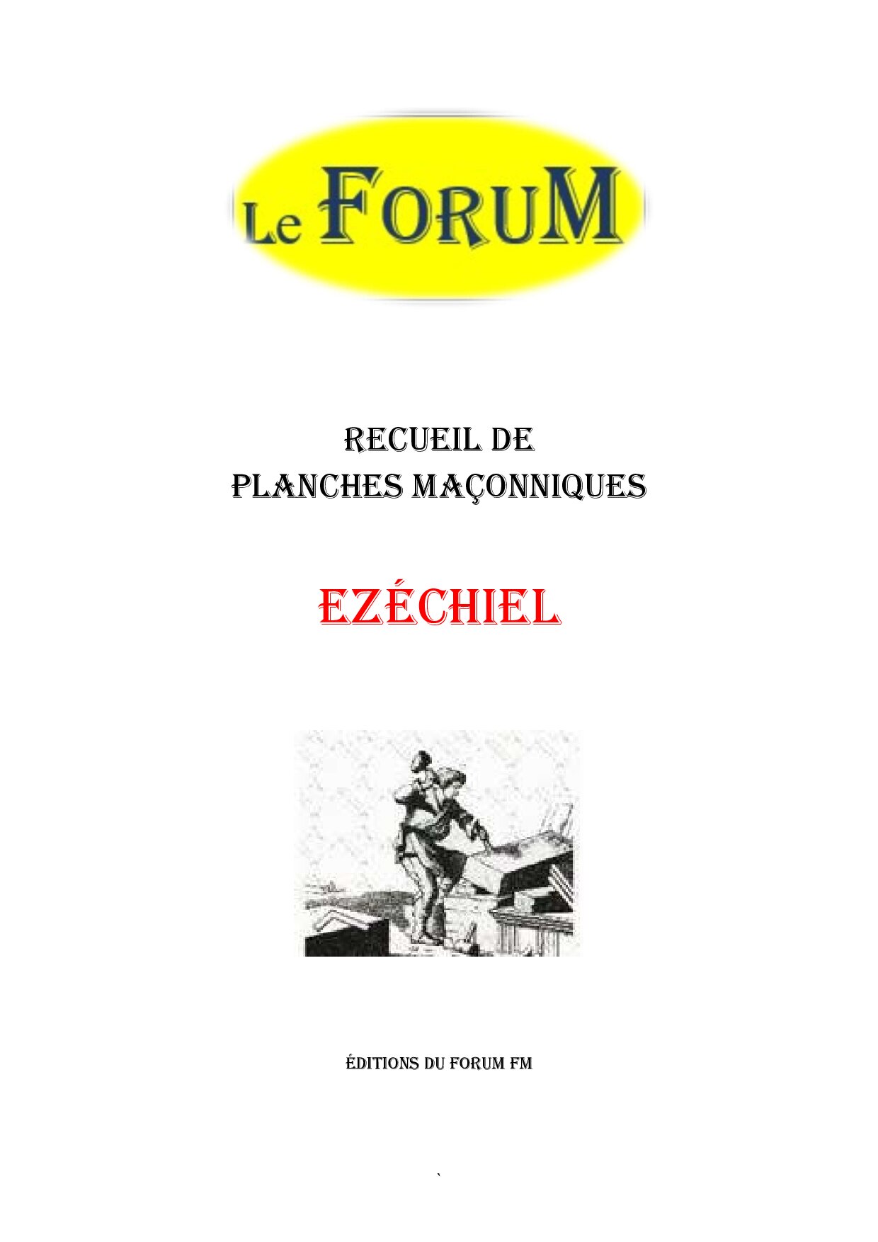 Ezéchiel – Recueil - RP1206 - Sources pour Franc-maçon