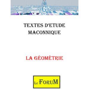 La Géométrie, l&rsquo;un des arts libéraux - CM0217 - Sources pour Franc-maçon