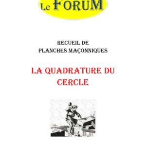 La Quadrature du cercle – Recueil - RP1406 - Sources pour Franc-maçon