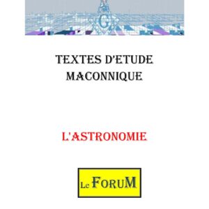 L’Astronomie et les Arts Libéraux - CM0258 - Sources pour Franc-maçon