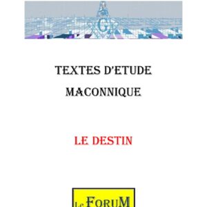Le Destin, jalonné d'épreuves - CM038W - Sources pour Franc-maçon