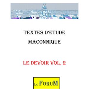 Le Devoir Vol. 2/2 - CM0431 - Sources pour Franc-maçon