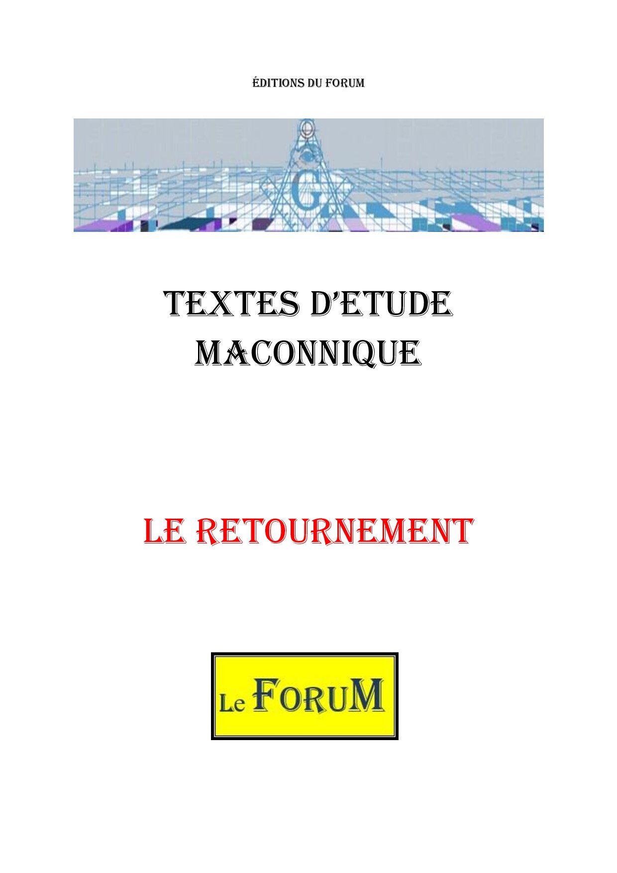 Le Retournement du Maître - CM0396 - Sources pour Franc-maçon
