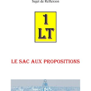 Le Sac aux propositions – Un Le Tout - SR0151 - Sources pour Franc-maçon