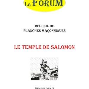 Le Temple de Salomon – Recueil - RP0457 - Sources pour Franc-maçon