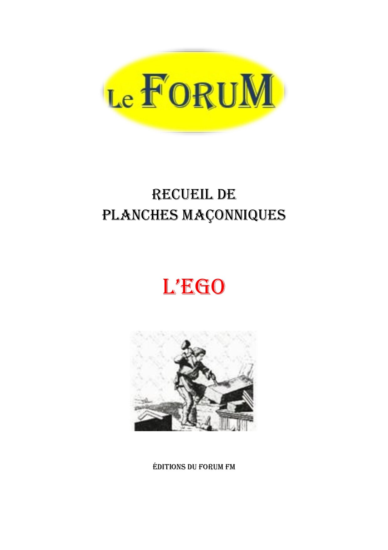 L'Ego – Recueil - RP012T - Sources pour Franc-maçon