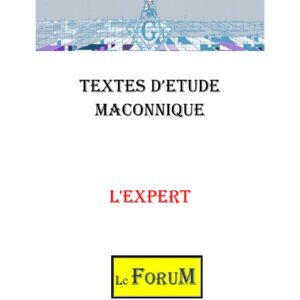 L&rsquo;Expert un officier qui porte bien son titre - CM0334 - Sources pour Franc-maçon