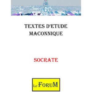 Socrate et l’héritage Socratique - CM0481 - Sources pour Franc-maçon