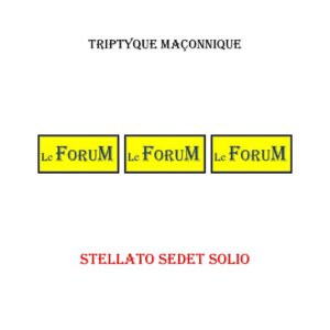 Stellato Sedet Solio – Triptyque - TR3038 - Sources pour Franc-maçon