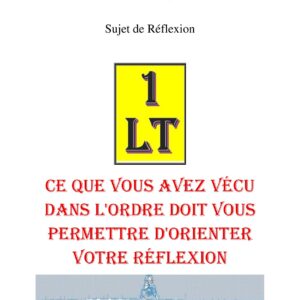 Ce que vous avez vécu dans l'ordre doit vous permettre d'orienter votre réflexion – Un Le Tout - SR06E5 - Sources pour Franc-maçon