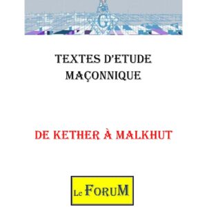 De Kether à Malkhut – Corpus - CM1455 - Sources pour Franc-maçon