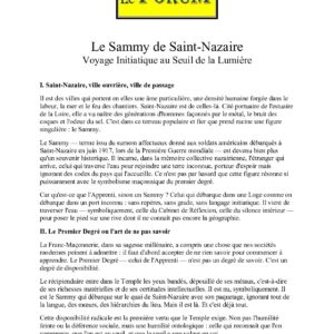 Le Sammy de Saint-Nazaire - 45346 - Sources pour Franc-maçon