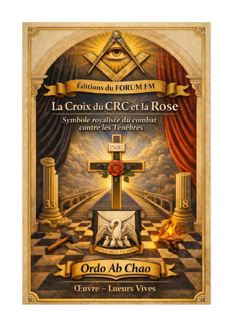 La Croix du CRC et la Rose – Lueurs Vives - LV1808 - Sources pour Franc-maçon