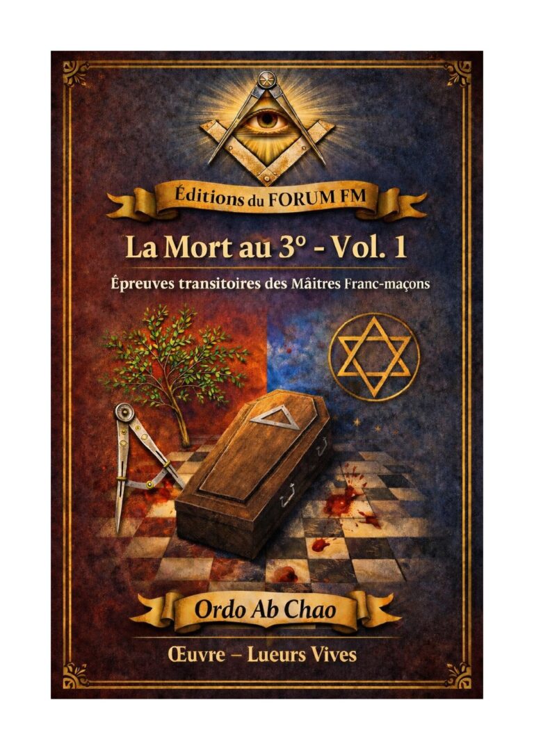 La Mort au 3° – Vol. 1 – Lueurs Vives - LV0314 - Sources pour Franc-maçon