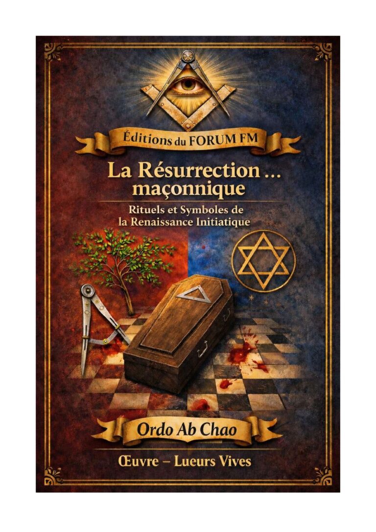 La Résurrection Maçonnique – Lueurs Vives - LV03A4 - Sources pour Franc-maçon