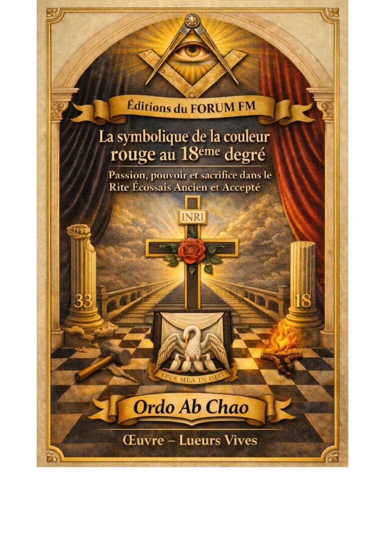 La symbolique de la couleur rouge au 18ème degré – Lueurs Vives - LV1890 - Sources pour Franc-maçon