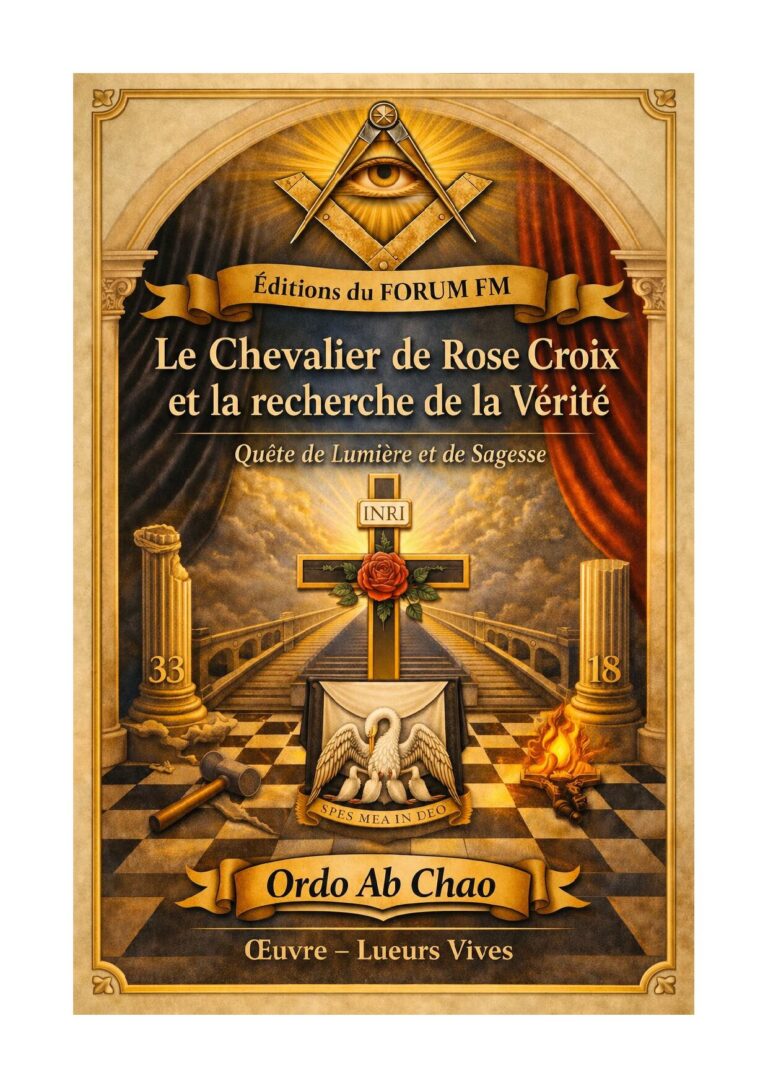 Le Chevalier de Rose Croix et la recherche de la Vérité – Lueurs Vives - LV1867 - Sources pour Franc-maçon