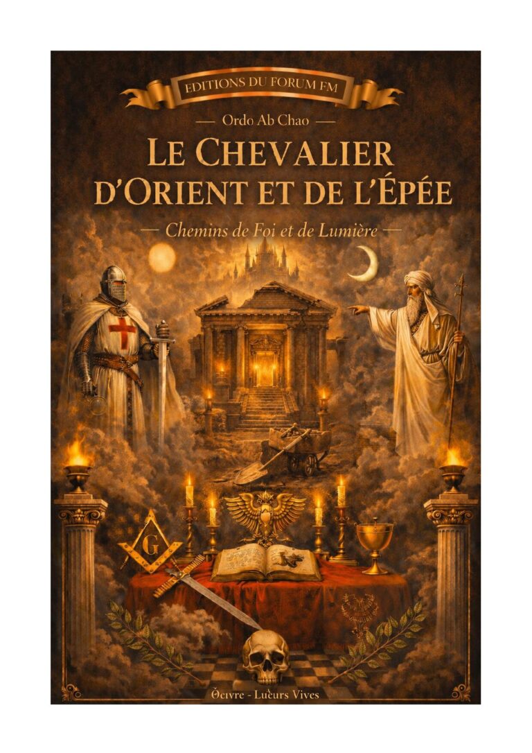 Le Chevalier d'Orient et de l'Epée – Lueurs Vives - LV1502 - Sources pour Franc-maçon