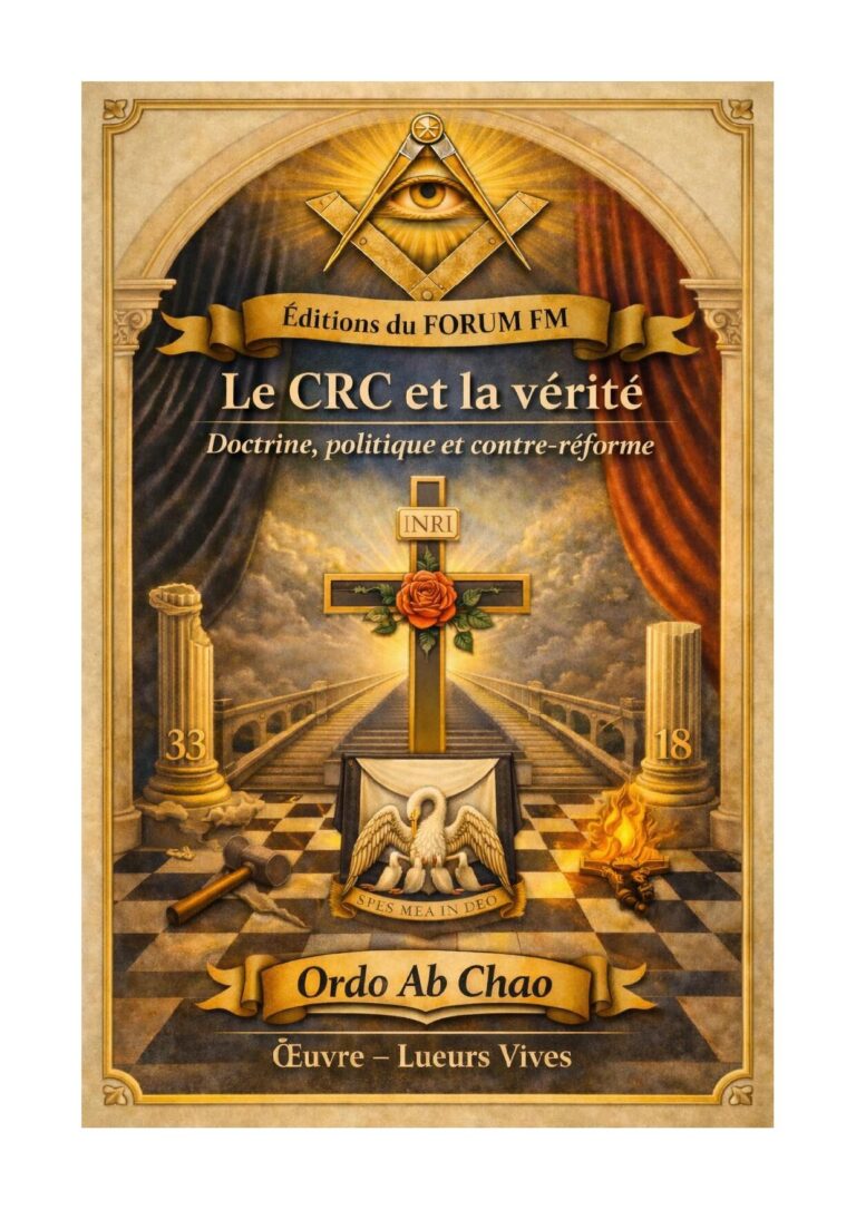 Le CRC et la vérité – Lueurs Vives - LV1842 - Sources pour Franc-maçon