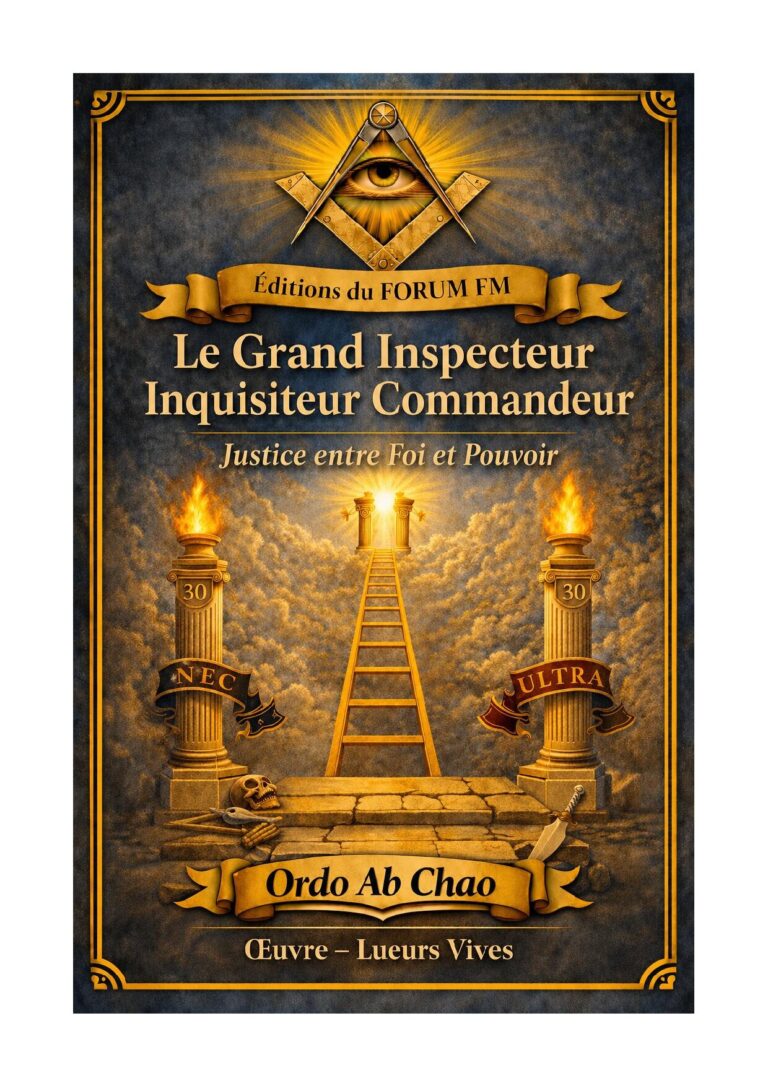 Le Grand Inspecteur Inquisiteur Commandeur – Lueurs Vives - LV3108 - Sources pour Franc-maçon