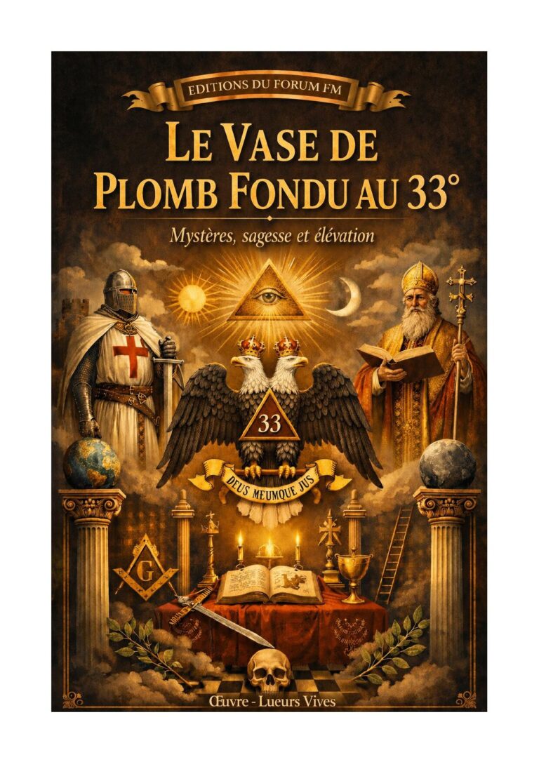 Le vase de plomb fondu au 33° – Lueurs Vives - LV3302 - Sources pour Franc-maçon