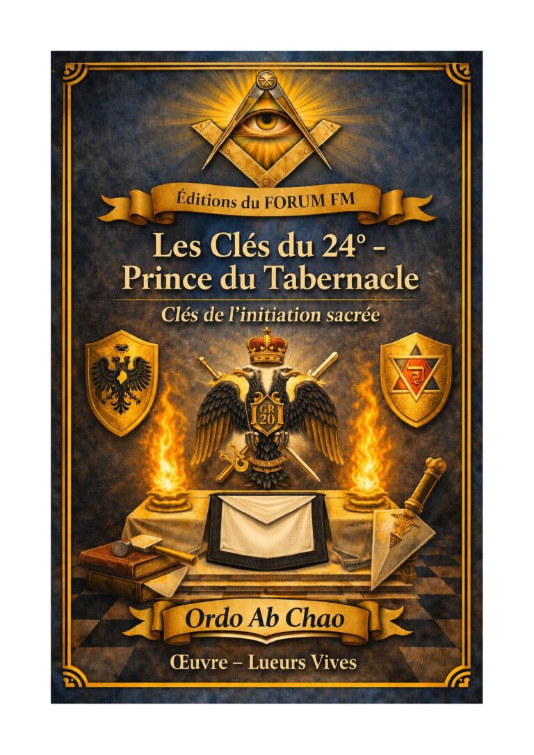 Les Clés du 24° – Prince du Tabernacle – Lueurs Vives - LV2400 - Sources pour Franc-maçon