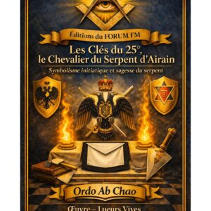 Les Clés du 25°, le Chevalier du Serpent d'Airain – Lueurs Vives - LV2500 - Sources pour Franc-maçon
