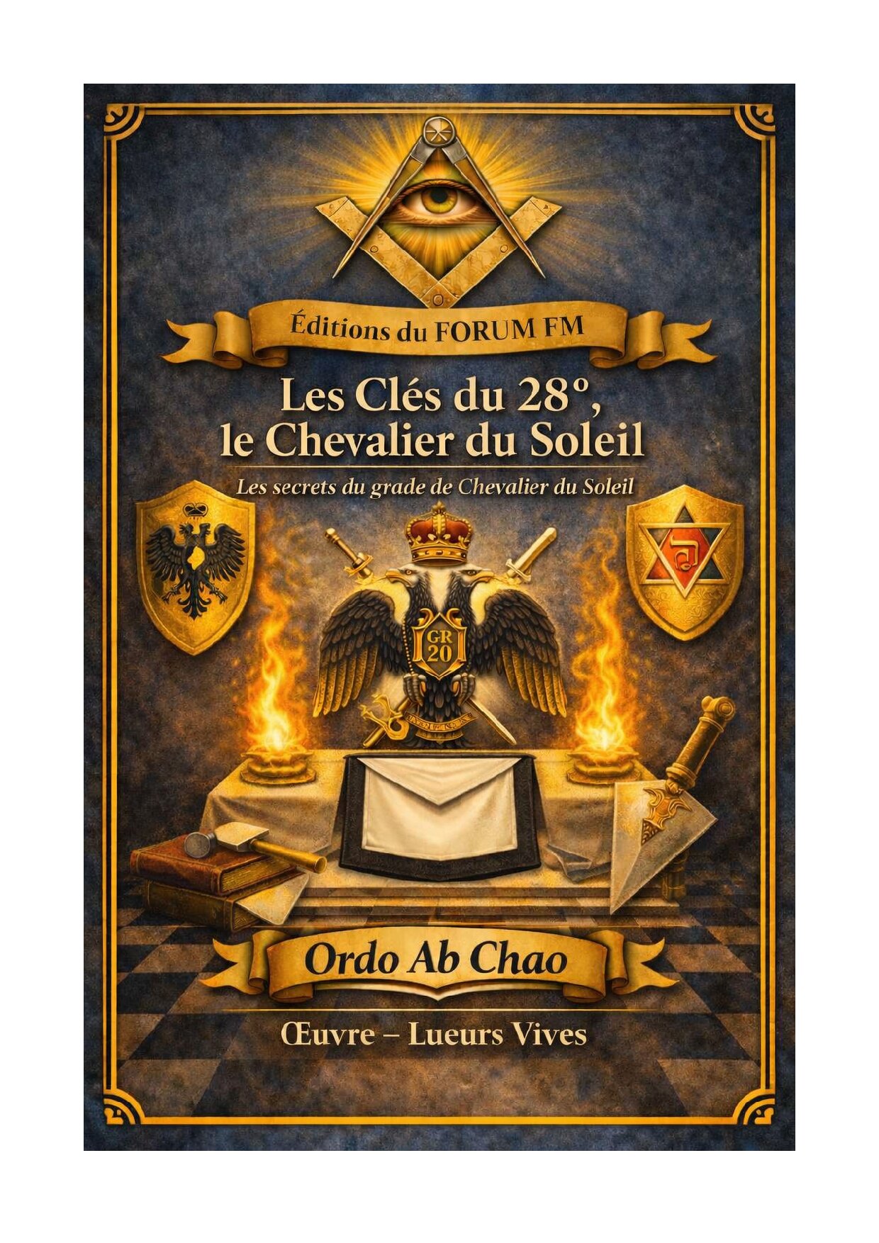 Les Clés du 28°, le Chevalier du Soleil – Lueurs Vives - LV2800 - Sources pour Franc-maçon