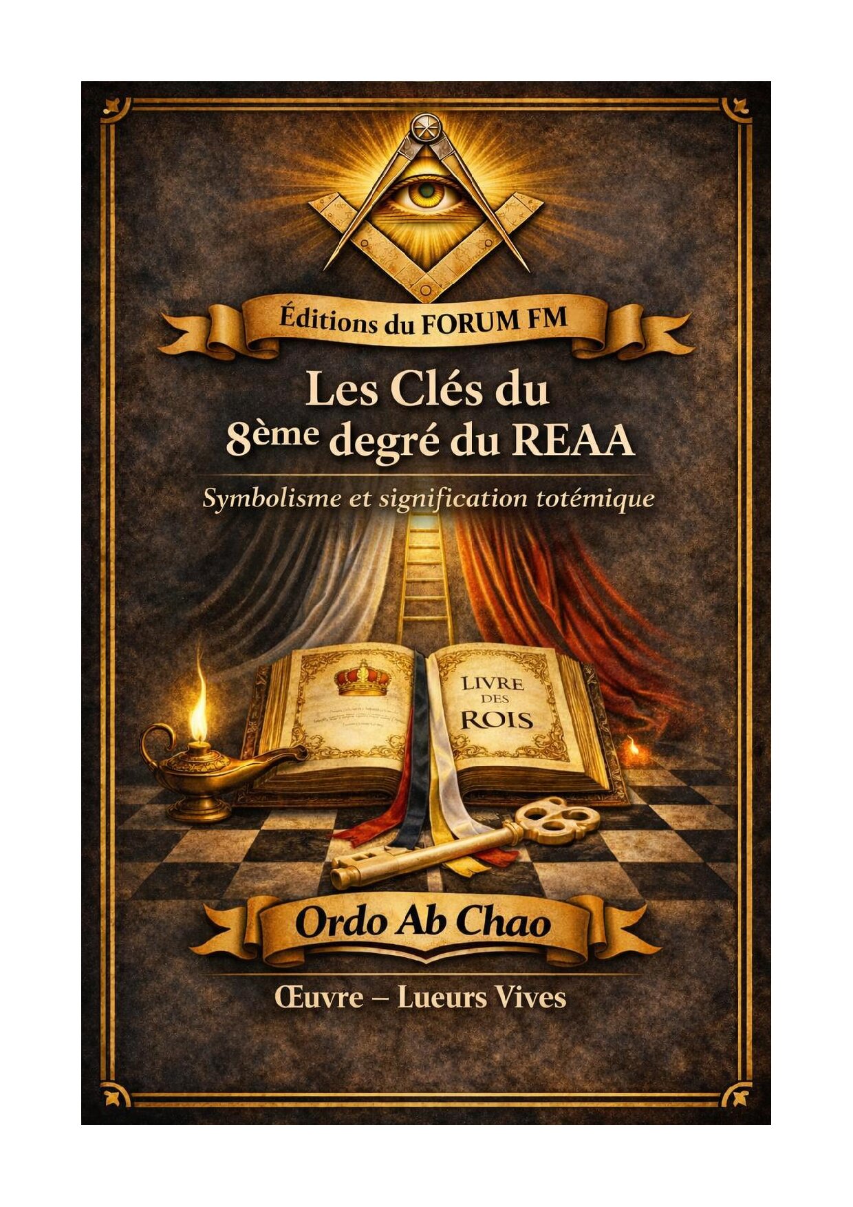 Les Clés du 8ème degré du REAA – Lueurs Vives - LV0800 - Sources pour Franc-maçon
