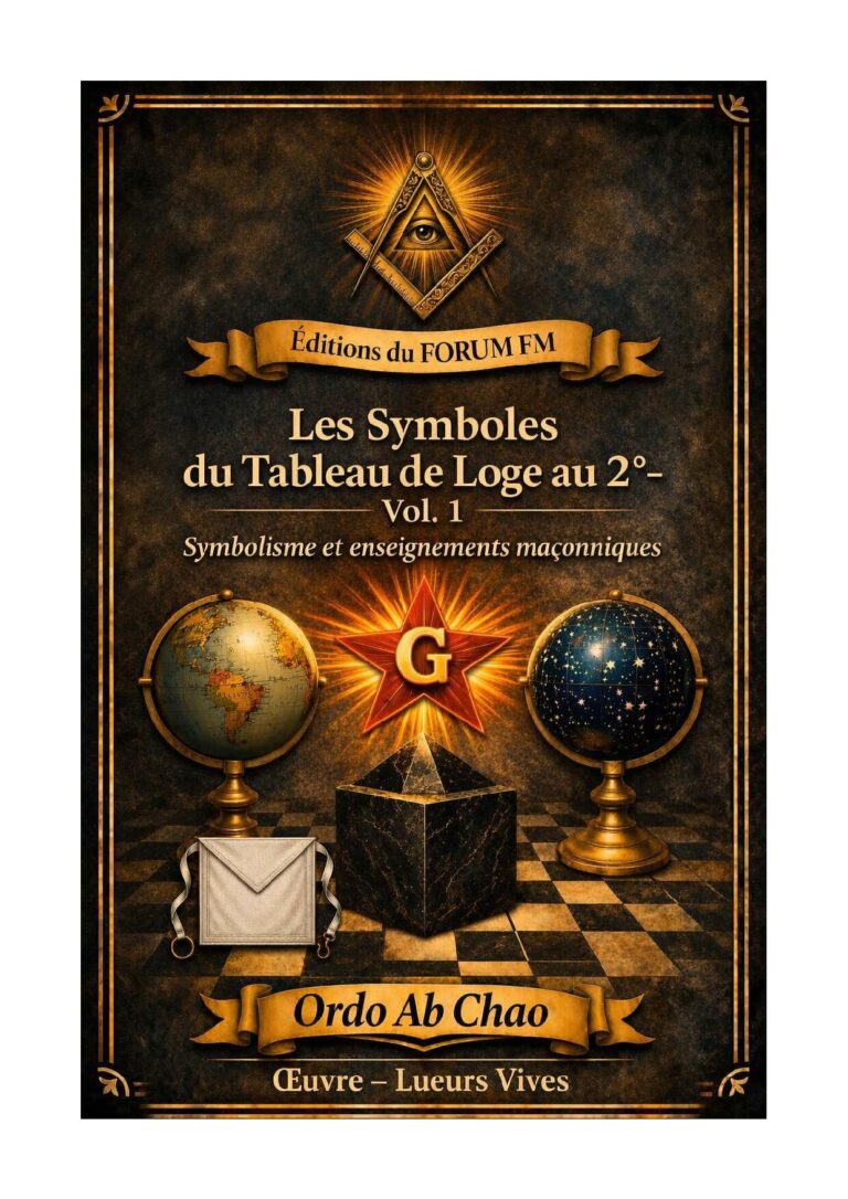 Les Symboles du Tableau de Loge au 2° – Vol. 1 – Lueurs Vives - LV0230 - Sources pour Franc-maçon