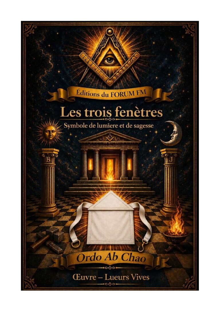 Les trois fenêtres – Lueurs Vives - LV011V - Sources pour Franc-maçon