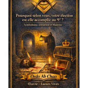 Pourquoi selon vous, votre élection est-elle accomplie au 9° – Lueurs Vives - LV0919 - Sources pour Franc-maçon