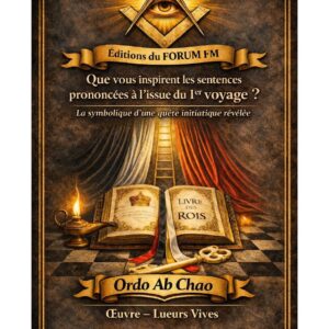 Que vous inspirent les sentences prononcées à l'issue du 1er voyage ? – Lueurs Vives - LV041V - Sources pour Franc-maçon
