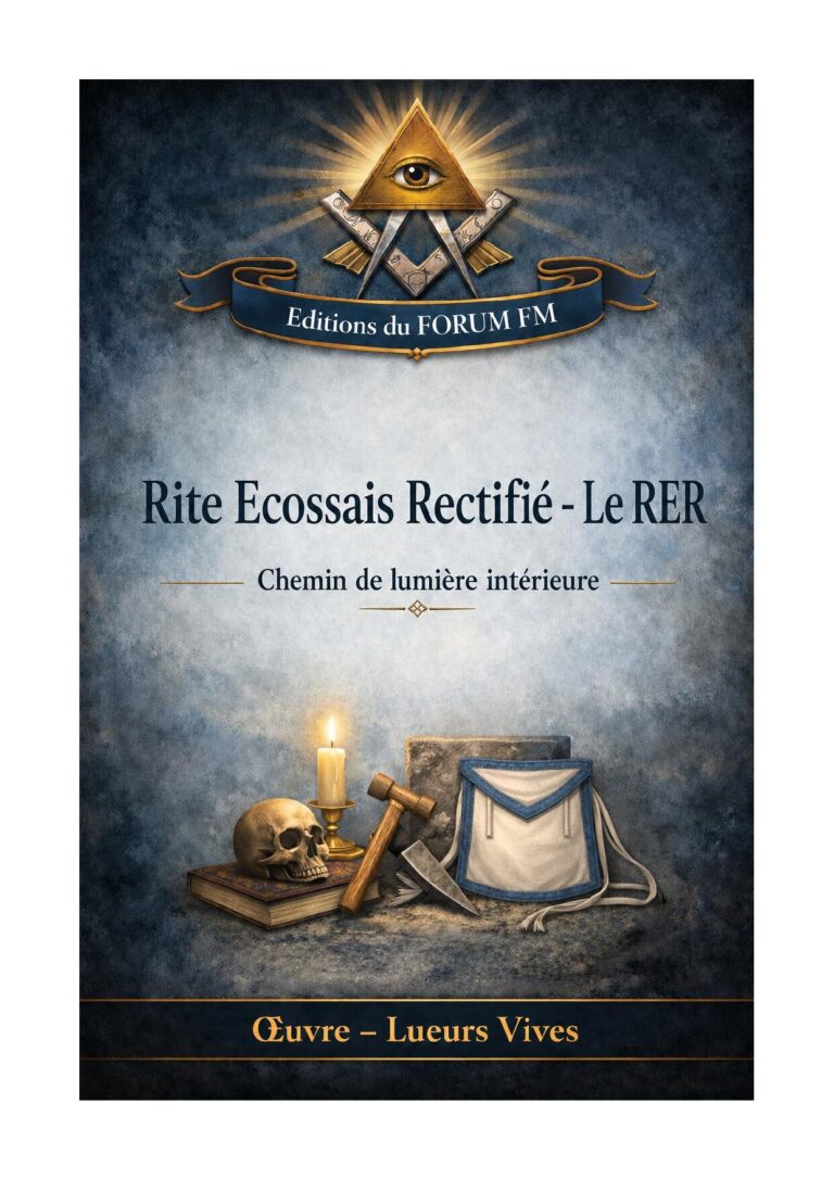 Rite Ecossais Rectifié – Le RER – Lueurs Vives - LV0106 - Sources pour Franc-maçon