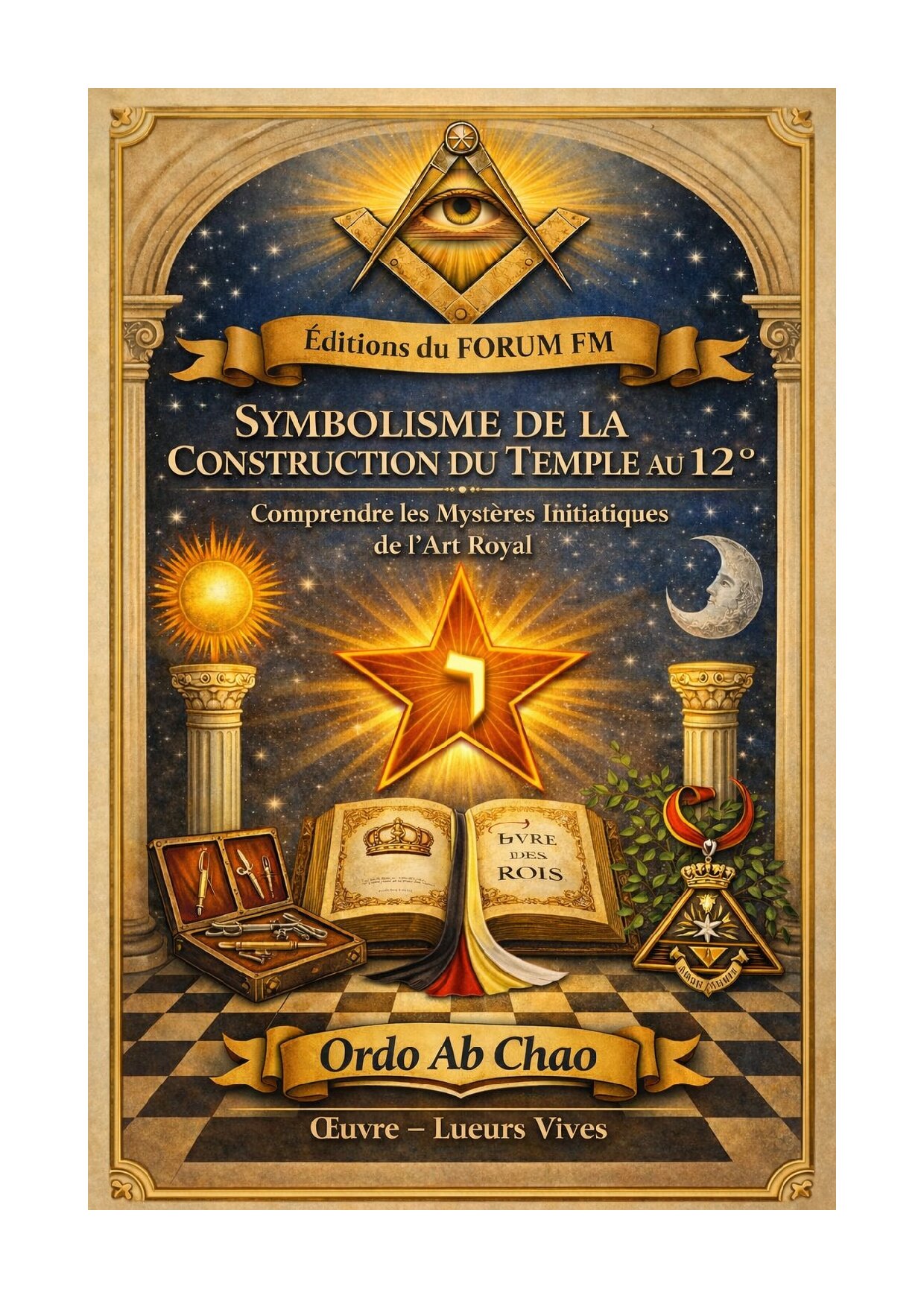 Symbolisme de la Construction du Temple au 12° – Lueurs Vives - LV1233 - Sources pour Franc-maçon