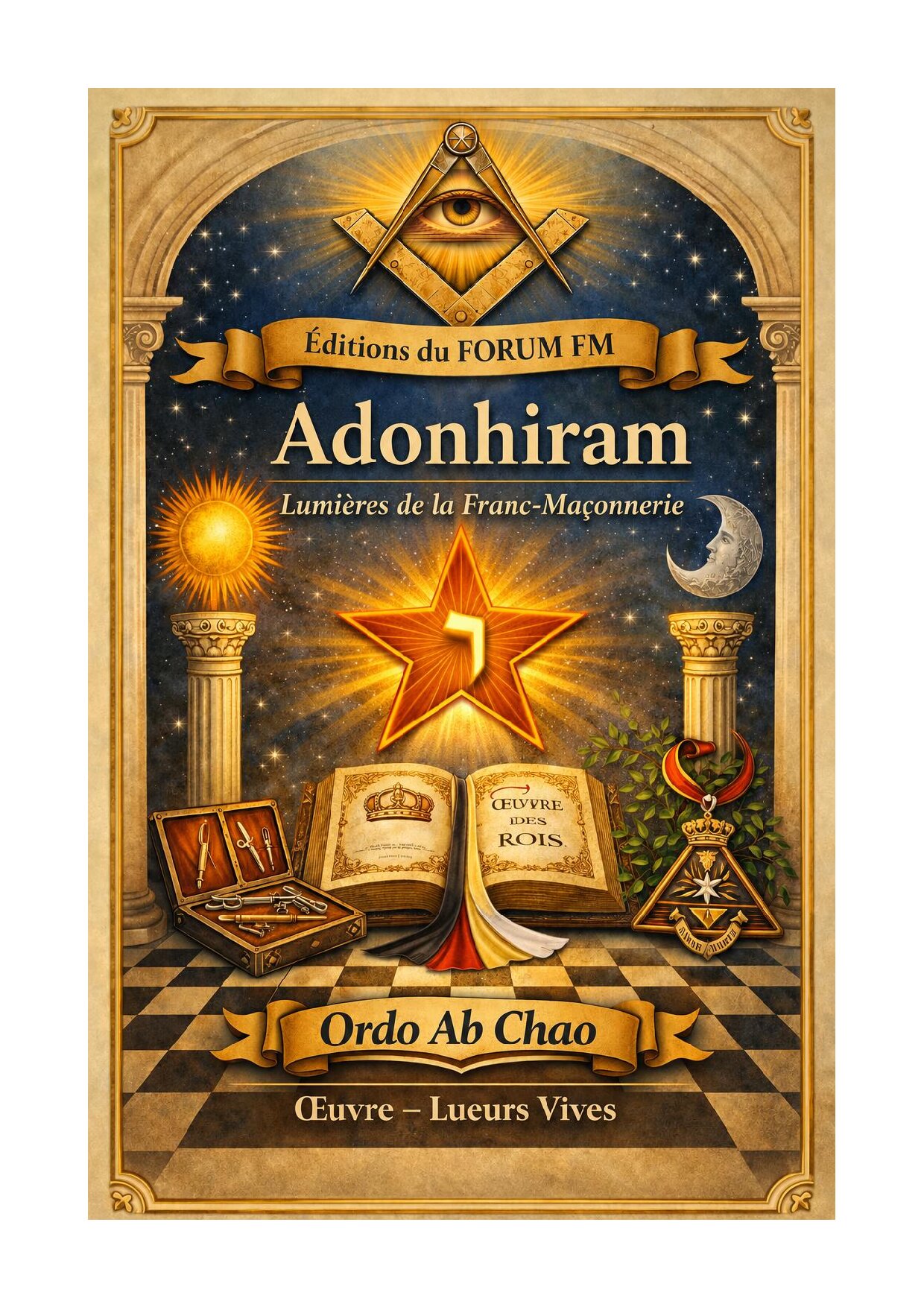 Adonhiram – Lueurs Vives - LV1227 - Sources pour Franc-maçon