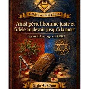Ainsi périt l'homme juste et fidèle au devoir jusqu'à la mort – Lueurs Vives - LV0359 - Sources pour Franc-maçon