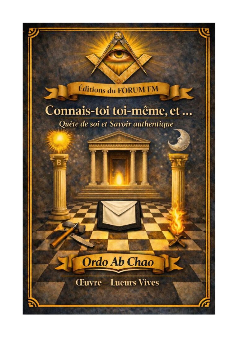 Connais-toi toi-même, et … – Lueurs Vives - LV0195 - Sources pour Franc-maçon