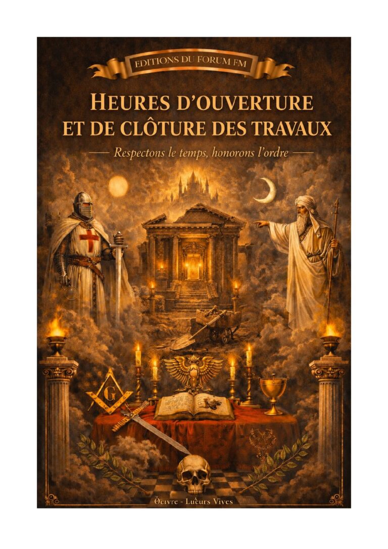Heures d'ouverture et de clôture des travaux – Lueurs Vives - LV1716 - Sources pour Franc-maçon