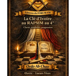 La Clé d'Ivoire au RAPMM au 4° – Lueurs Vives - LV0470 - Sources pour Franc-maçon