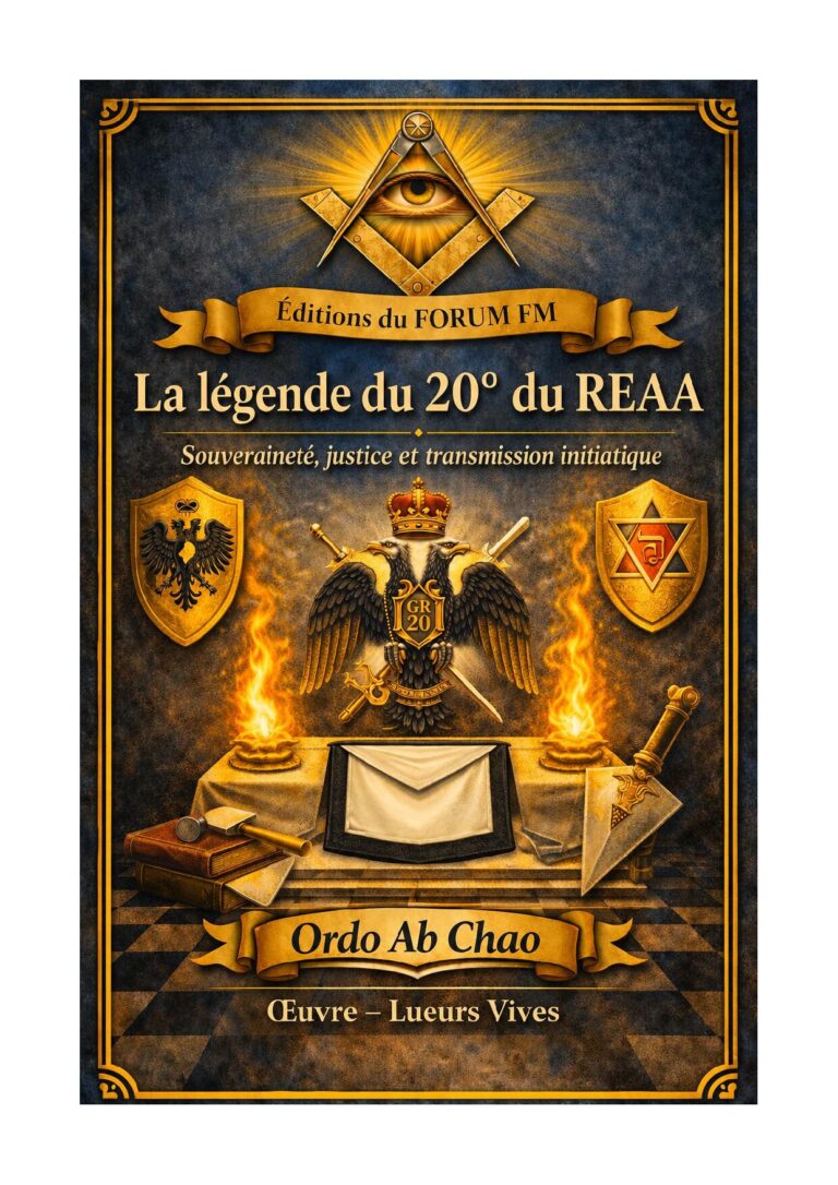 La légende du 20° du REAA – Lueurs Vives - LV2001 - Sources pour Franc-maçon