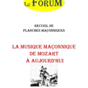 La Musique Maçonnique De Mozart à aujourd'hui – Recueil - RP013L - Sources pour Franc-maçon