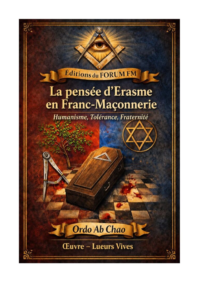 La pensée d'Erasme en Franc-Maçonnerie – Lueurs Vives - LV0385 - Sources pour Franc-maçon