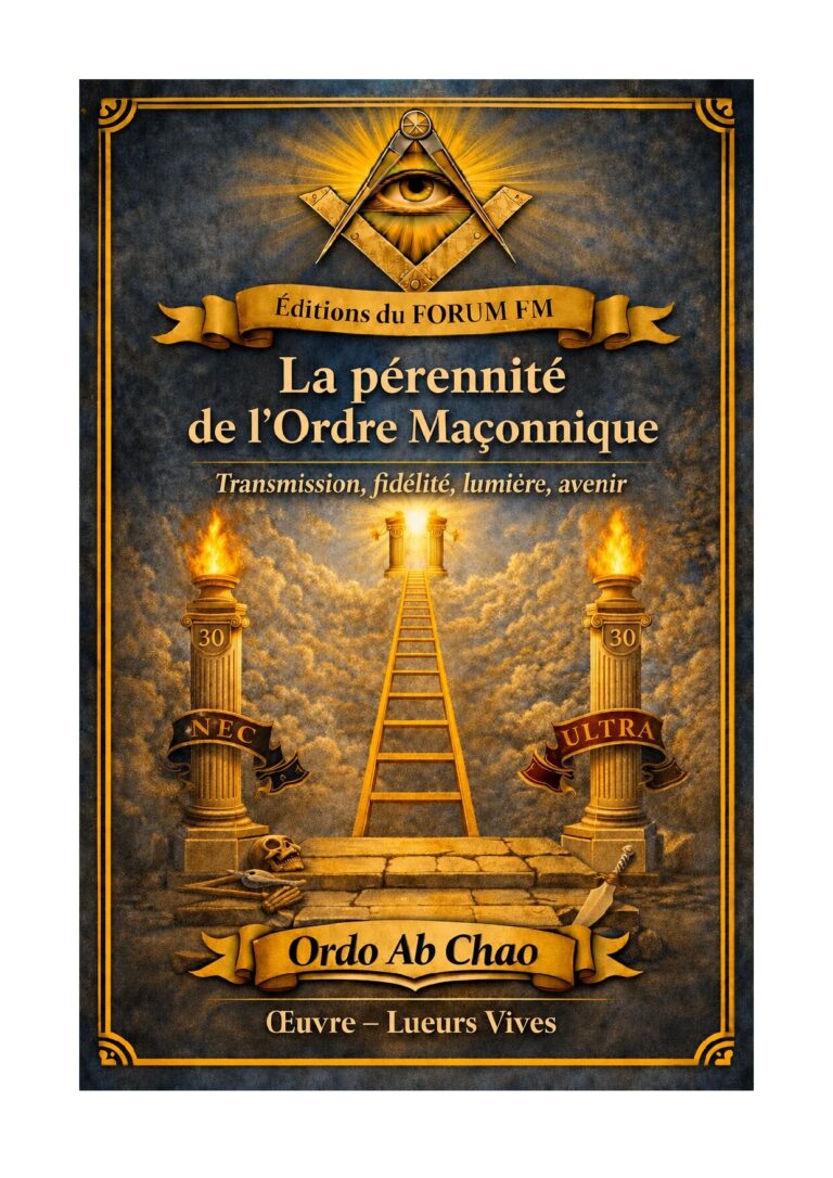 La pérennité de l'Ordre Maçonnique – Lueurs Vives - LV3204 - Sources pour Franc-maçon