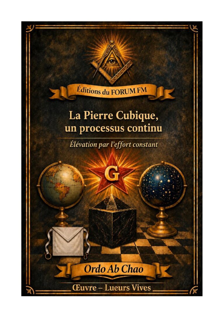 La Pierre Cubique, un processus continu – Lueurs Vives - LV0223 - Sources pour Franc-maçon