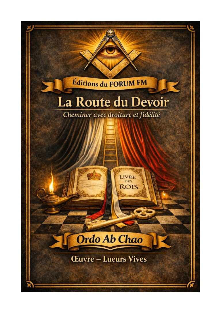 La Route du Devoir – Lueurs Vives - LV0463 - Sources pour Franc-maçon