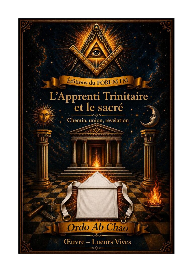 L'Apprenti Trinitaire et le sacré – Lueurs Vives - LV012L - Sources pour Franc-maçon